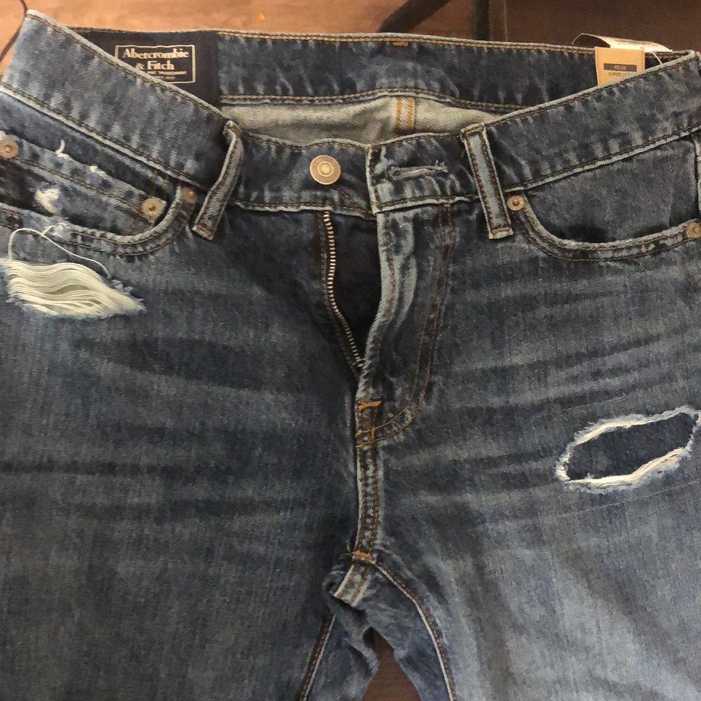 Men’s Abercrombie Ripped SuperSkinny Jeans